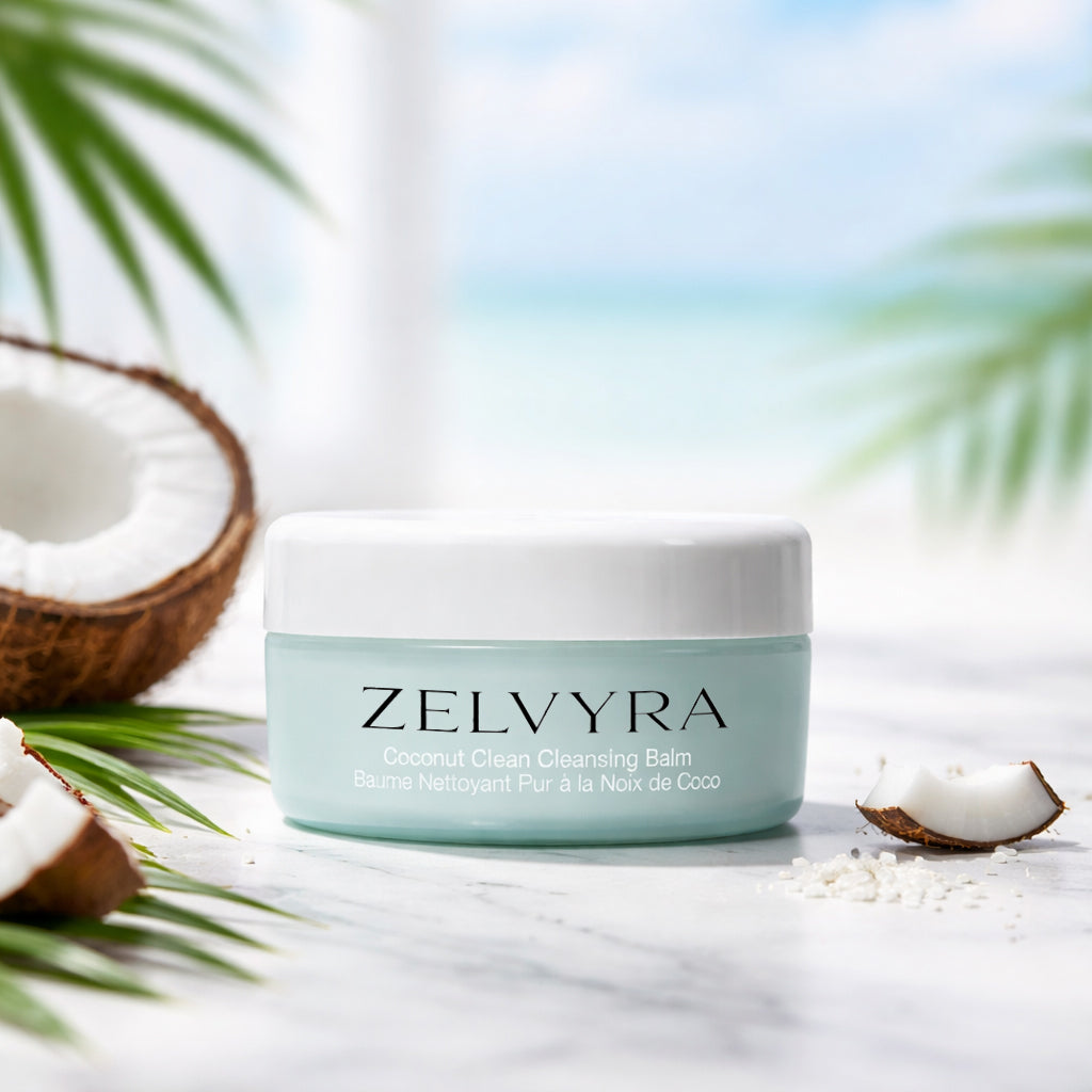 Coconut facial cleanser