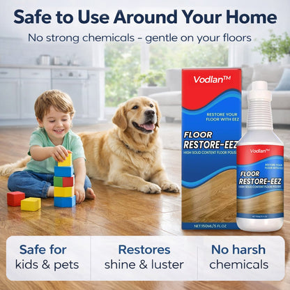 Miranovaa™ Floor Restorer – Fast-drying, non-toxic shine