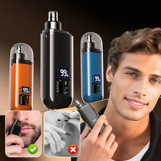 👃Smart Electric Nose Hair Trimmer | Painless Trimming & Waterproof Design | Ideal Personal Care Gift✨