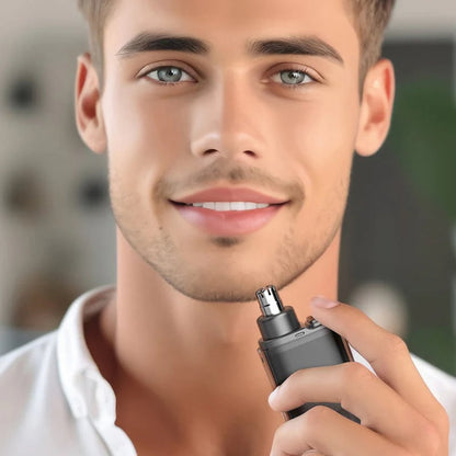 👃Smart Electric Nose Hair Trimmer | Painless Trimming & Waterproof Design | Ideal Personal Care Gift✨