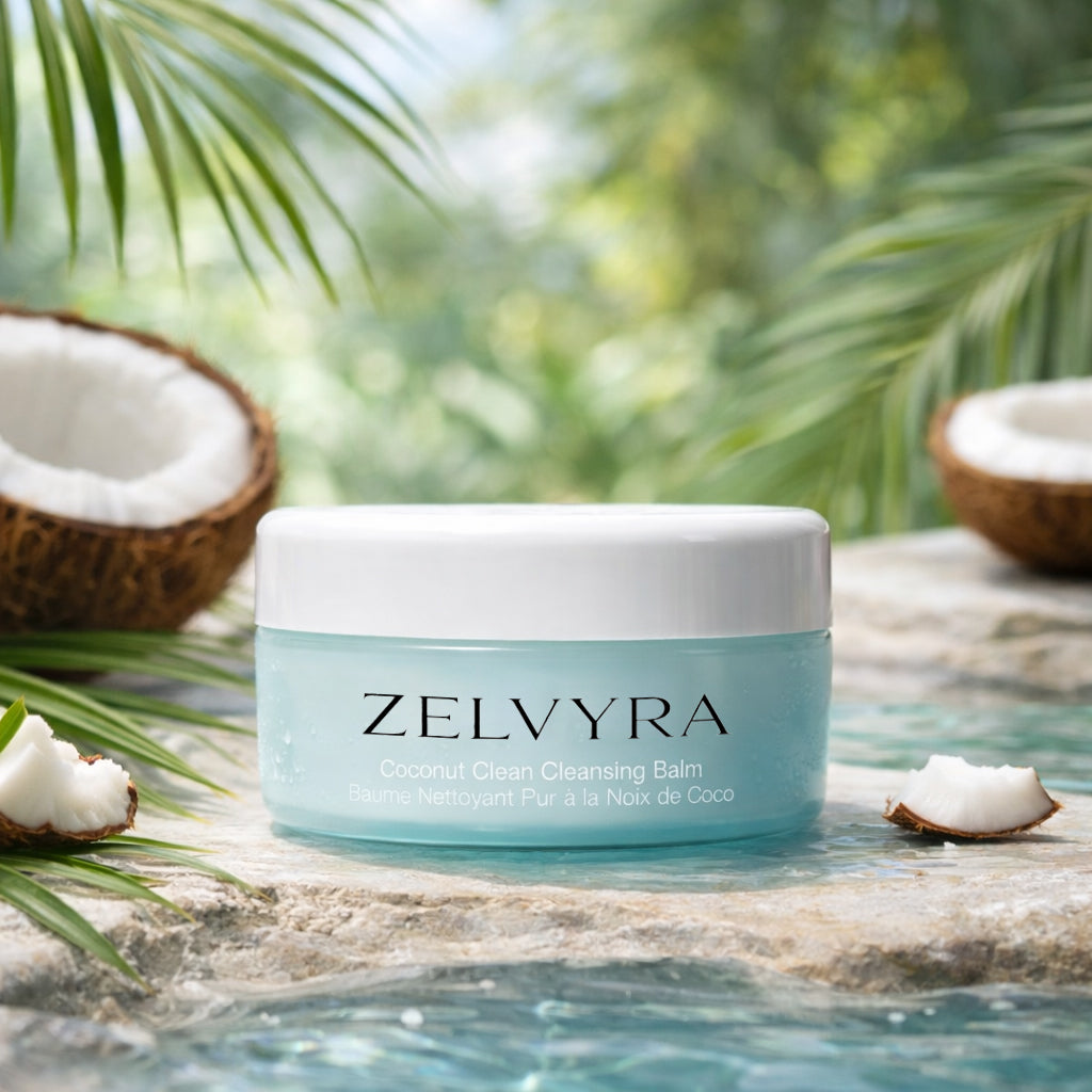Coconut facial cleanser