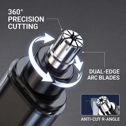 👃Smart Electric Nose Hair Trimmer | Painless Trimming & Waterproof Design | Ideal Personal Care Gift✨