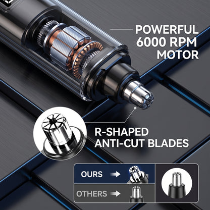 👃Smart Electric Nose Hair Trimmer | Painless Trimming & Waterproof Design | Ideal Personal Care Gift✨
