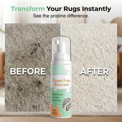 🔥Limited Time Promotion 50% OFF🔥Magic Carpet Foam Renovator: Instant Waterless Stain Eraser (With Towel)