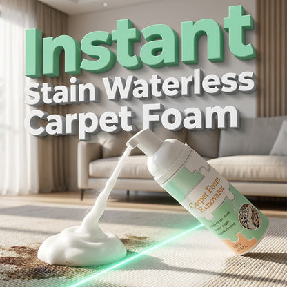 🔥Limited Time Promotion 50% OFF🔥Magic Carpet Foam Renovator: Instant Waterless Stain Eraser (With Towel)